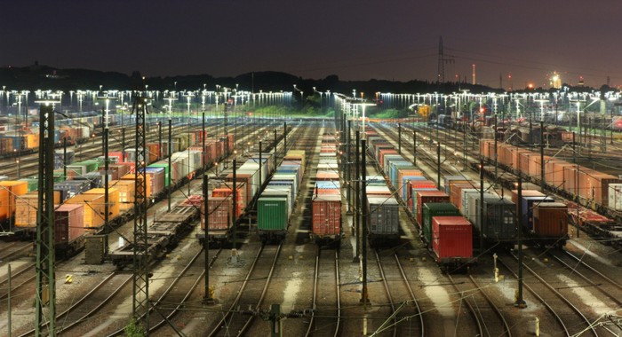 GPS Überwachung für Güterwagon mit Ware, Güter, Fracht und Ladung