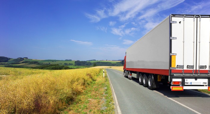 GPS Ortung und Diebstahlschutz für LKW mit Ware, Lieferung, Güter, Fracht und Ladung im Transport