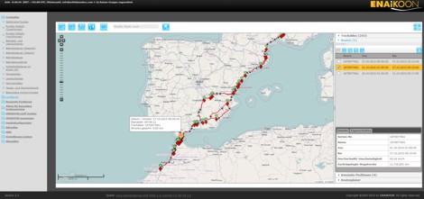 GPS Überwachung für Güter im Transport